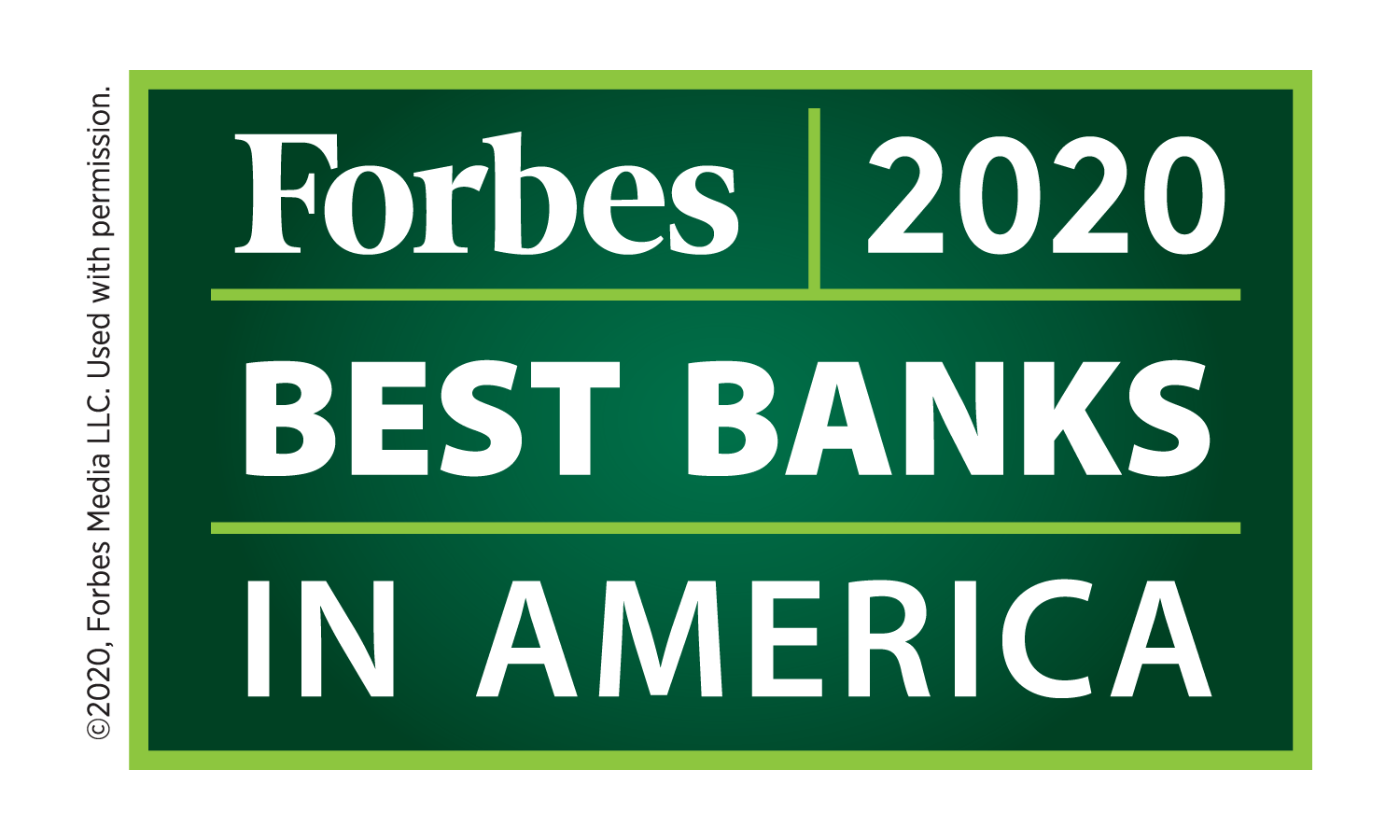 Forbes Best Bank 2020